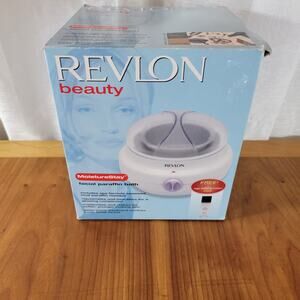 Revlon Beauty MoistureStay Facial Paraffin Bath RVS1207 Home Spa New Open Box